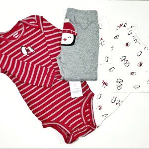 Baby Boy 3-Piece pinguine Little Character Set